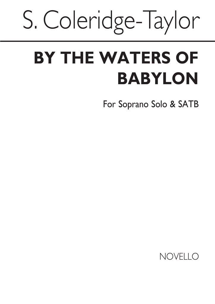 By The Waters Of Babylon S/SATB